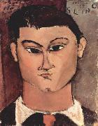 Amedeo Modigliani Portrat de Moise Kiesling Sweden oil painting artist
